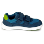 Dětské celoroční barefoot boty Bugga Safi Blue син/зелен modrá