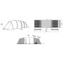 Семейна палатка Easy Camp Leka Twin 8