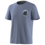 Функционална мъжка тениска Smartwool Men's Lunar Bear Active Short Sleeve Graphic Tee тъмно син NIGHTFALL BLUE