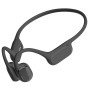 Слушалки за плуване Swissten Bone conduction headphones черен