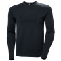Функционална мъжка тениска Helly Hansen Lifa Merino Knitevo Crew черен 990 Black