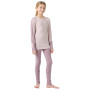 Детски функционален комплект Helly Hansen Jr Lifa Merino Midweight Set Purple Clay