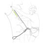 Ограничителен ремък за виа ферата Petzl Scorpio Vertigo