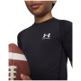 Детска функционална тениска Under Armour UA HG Armour SS Black