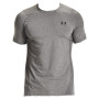 Мъжка тениска Under Armour HG Armour Fitted SS сив CarbonHeather//Black