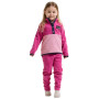 Детски суитшърт Didriksons Monte Kids Half Bu 6 Cactus Pink