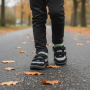 Dětské celoroční barefoot boty Bugga Safi Black