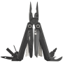 Мултуфункционален инструмент Leatherman Wave Alpha + Bit Kit черен OBSIDIAN