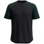 Мъжка тениска Smartwool M Active Mesh Short Sleeve черен/зелен evergreen/black