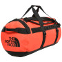 Чанта за съхранение The North Face Base Camp Duffel - L черен/оранжев Flare/TnfBlack