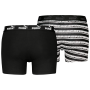 Мъжки боксерки Puma Elements Striped Boxers 2P