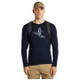 Функционална мъжка тениска Icebreaker Men Merino 200 Oasis LS Crewe SkiingYeti