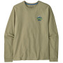Мъжка тениска Patagonia Long-Sleeved Great Waves Responsibili-Tee зелен Gumtree Green