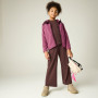 Детски суитшърт Regatta Myla Hybrid Jacket Fig/Violet