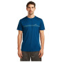 Мъжка тениска Icebreaker Men Merino 150 Tech Lite SS Tee Range Stripes