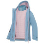 Зимно яке за момичета Regatta Girls Trekktain 3-in-1 II DusBluPwLil