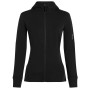 Дамски функционален суитшърт Icebreaker W Mer 260 Quantum IV LS Zip Ho черен Black