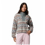 Дамски суитшърт Columbia Sequoia Grove™ Ii Printed Half Zip сив Iron Wizard Island