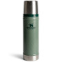 Термос Stanley The Legendary Classic Bottle 590 ml зелен Hammertone Green