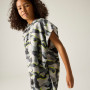 Детско пончо Regatta Kids Towel Robe DrkStrmCamo
