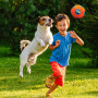 Играчка за куче Nerf Dog X-Weave Soccer Squeak Ball 12,5 cm