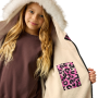 Детски дъждобран Regatta Junior Waterproof Changing Robe Pro Pink