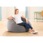 Надуваем фотьойл Intex Beanless Bag Chair