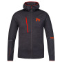 Мъжки суитшърт Hannah Niro Hoody черен anthracite mel