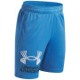 Детски къси панталони Under Armour UA Tech Logo Shorts Aegean Blue