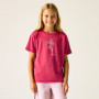 Детска тениска Regatta Aria Deep Pink