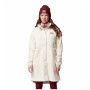 Дамско зимно яке Columbia Cloud Point Long Fleece бежов Chalk
