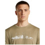 Мъжка тениска Icebreaker Men Merino 150 Tech Lite SS Tee The Peaks