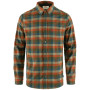 Мъжка риза Fjällräven Lappland Stretch Flannel Shirt M зелен/кафяв Laurel Green-Autumn Leaf