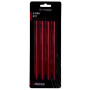 Комплект колчета Trimm kolík V-PEG - D17 - sada 4 ks червен bordo anodized