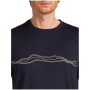 Мъжка тениска Icebreaker Men Merino 150 Tech Lite SS Tee Mountain Pulse