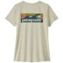 Дамска тениска Patagonia Women's Capilene Cool Daily Shirt - Boardshort Logo