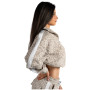 Дамски суитшърт Nebbia Half-Zip Leopard Sweatshirt Primal