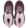 Детски зимни ботуши Regatta Elbourne Junior Fig/Powder Lilac