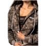 Дамски суитшърт Nebbia Relaxed Zip Hoodie Power