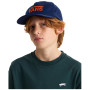 Детска шапка с козирка Vans Drop V Logo Snapback