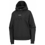Дамски суитшърт Salomon Logo Hoodie W черен DEEP BLACK