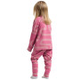 Детско функционално бельо Didriksons Jadis Kids Pr Set 5 Path Heather Pink
