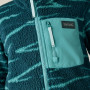 Детски функционален суитшърт Regatta Junior Frankie Warm Fleece Mediterranea Zebra