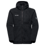 Мъжки суитшърт Mammut Falera Pro ML Hooded Jacket Men черен black 0001
