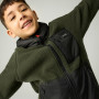 Детски суитшърт Regatta Munro Hybrid Jacket DarkKhak/Blk