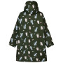 Детски дъждобран Regatta Junior Changing Robe Dark Khaki Cat Dog