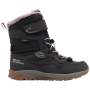 Детски зимни ботуши Jack Wolfskin Polar Bear-G Texapore High Vc K - Phantom черно/розово phantom