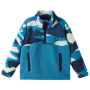 Детски функционален суитшърт Reima Muhku Sparkly Blue син Sparkly Blue