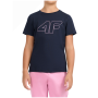 Детска тениска 4F Tshirt F3602 Navy тъмно син Navy