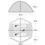 Туристическа палатка Terra Nova Equipment Helm Compact 3